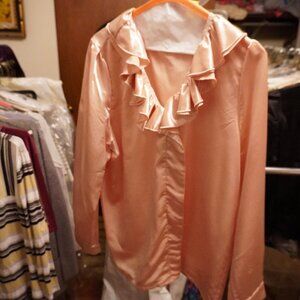Beautiful handcrafted silk blouse